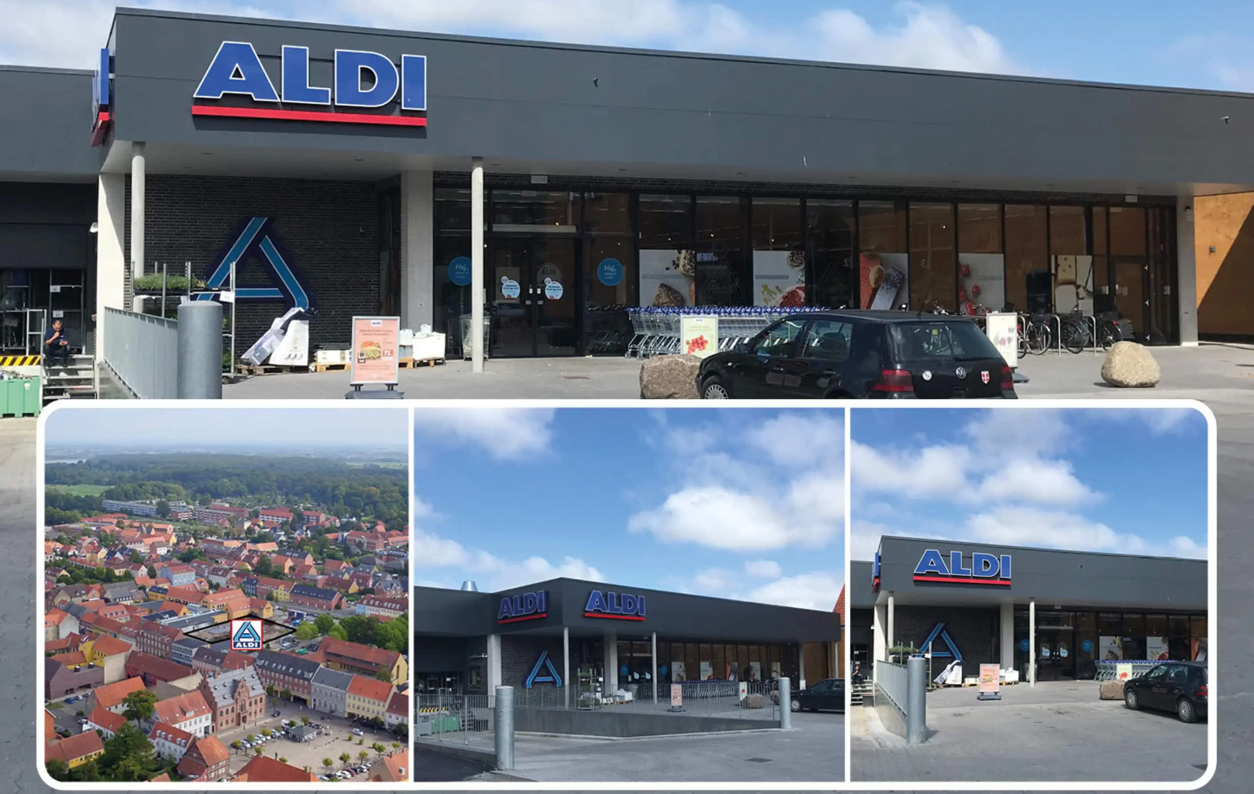 Investeringsejendom med Rema1000 som lejer beliggende p&aring; Sj&aelig;lland p&aring; adressen Holberg Arkaden 4 Sor&oslash; 4180.