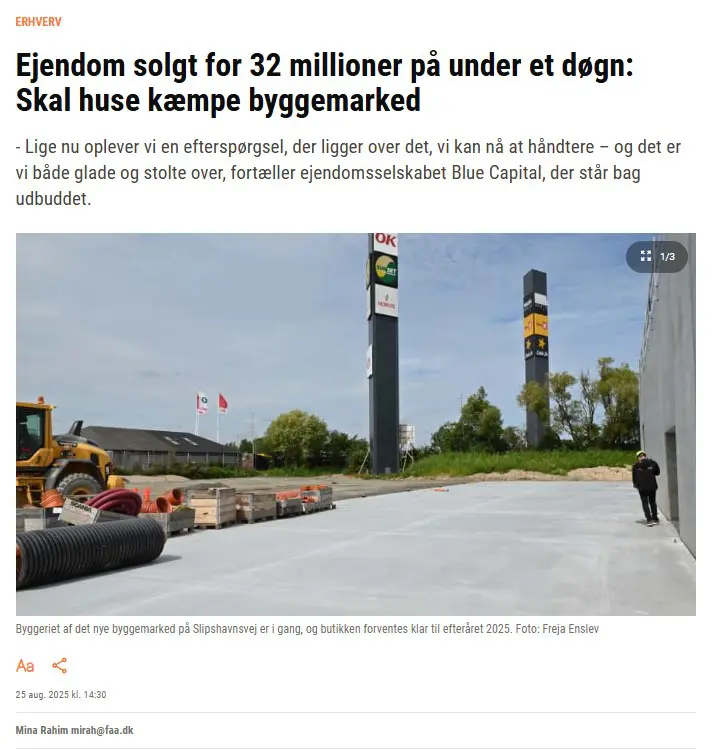 Lige nu oplever vi en eftersp&oslash;rgsel, der ligger over det, vi kan n&aring; at h&aring;ndtere &ndash; og det er vi b&aring;de glade og stolte over.