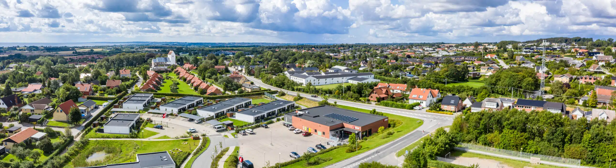Ejendomsinvestering i Aarhus udlejet til Coop 365discount beliggende Fuglehegnet 2 Skødstrup 8541.