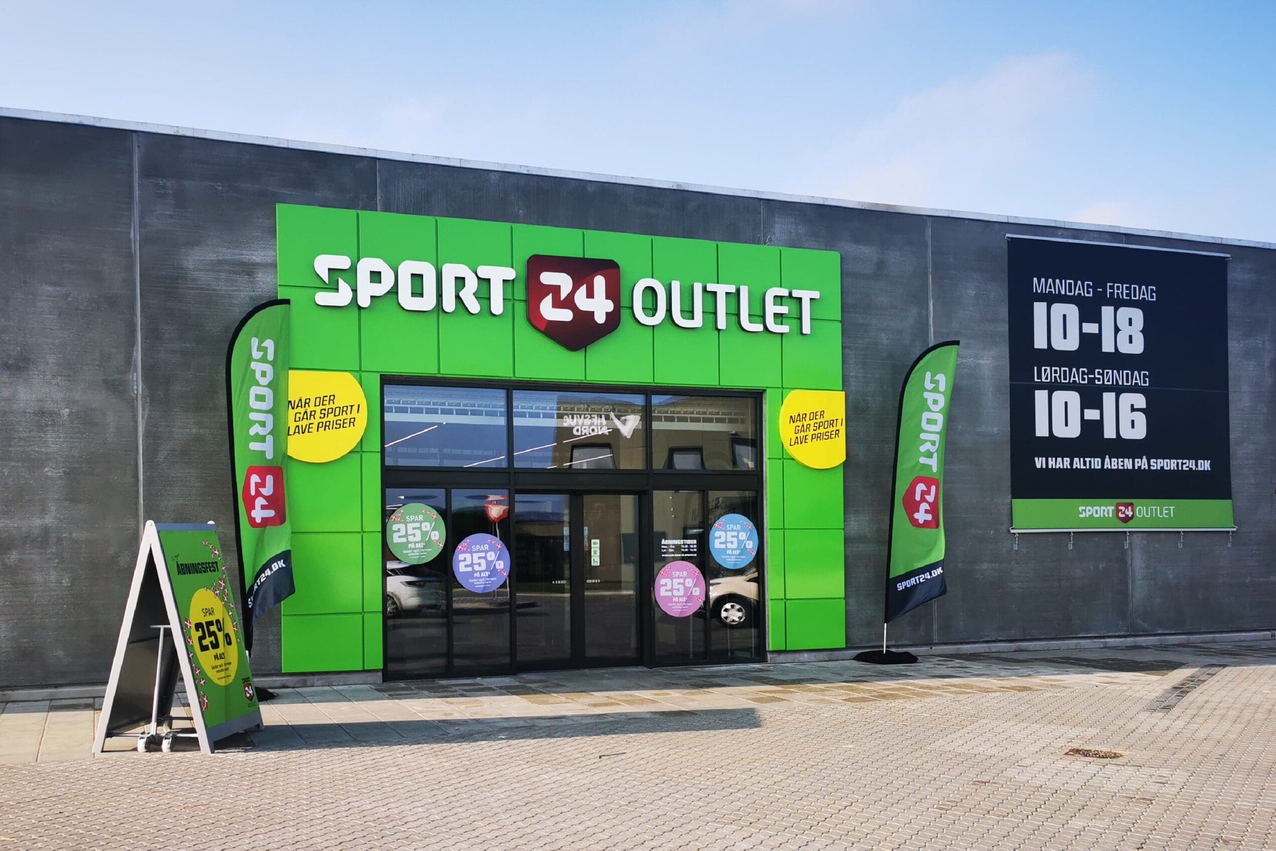 Sport24 åbner ny butik i Aabybro