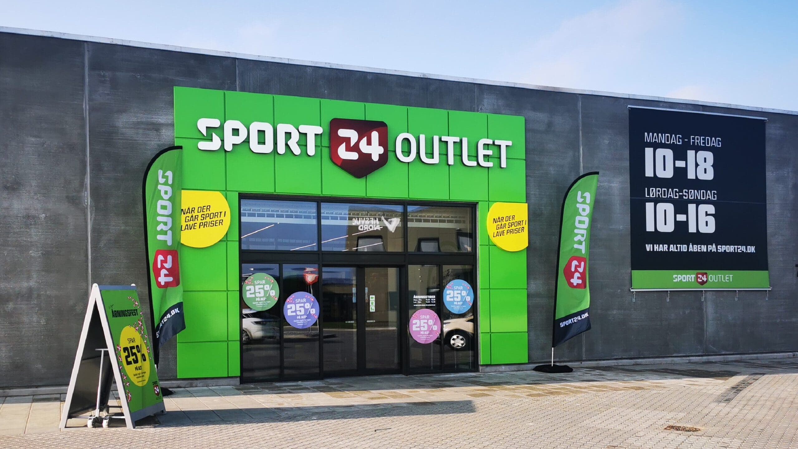 Sport24 åbner ny butik i Aabybro